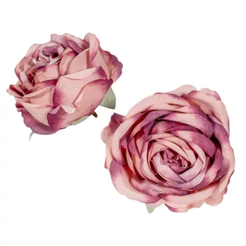 Rózsa virágfej D8cm 25 12db/csom  