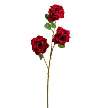 rózsa ág bársony 3v. M80cm 24db/#