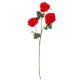 Rózsa ág 3v. bársony M84cm 24db/#