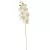 Orchidea ág fehér-zöld M91cm 12db/#