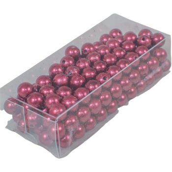 Gyöngy 10mm bordó 85gr