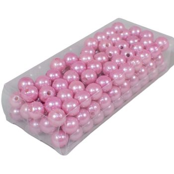 Gyöngy 10mm mályva 85gr