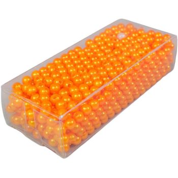 Gyöngy 6mm narancs 85gr
