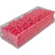Gyöngy 6mm piros 85gr