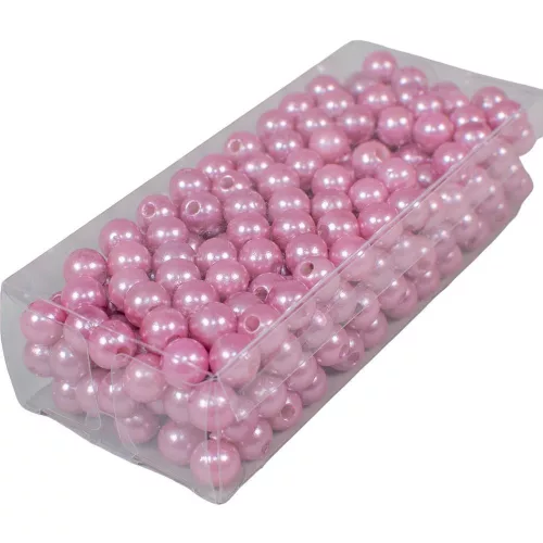 Gyöngy 8mm mályva 85gr