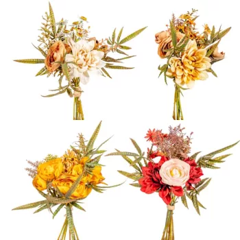 Dália, ranunculus köteg 5v. M35 12db/#
