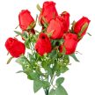 Rózsa csokor 12v. mix M44cm 24db/#