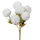 Dália csokor 7 virágos krém 40cm