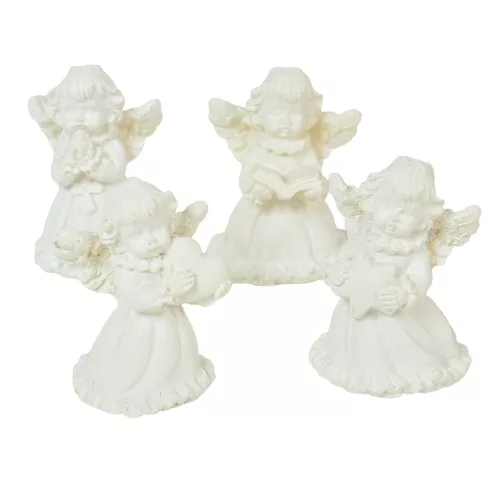 Angyal poly M4,5cm 4db-os
