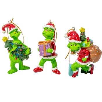 Grincs akasztós poly 9,5cm