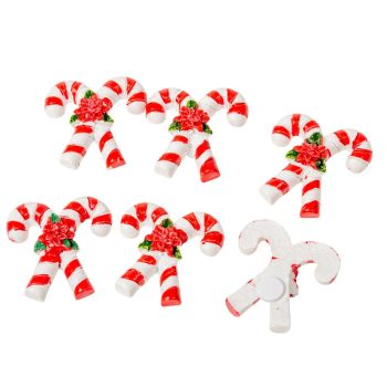 Cukorkabot dupla öntapadós polyresin 3,5cm 6db-os csomag