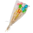 Húsvéti tojás pálcás 4+21cm 12db-os csomag