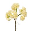 Díszítő ág krém M45cm 36db/#