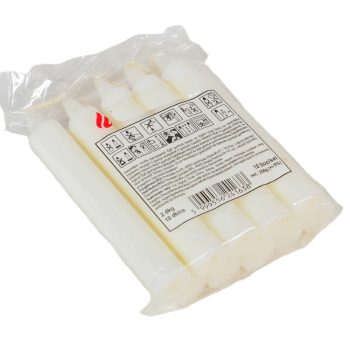 Háztartási gyertya 2dkg 10db-os