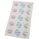 Matrica - Szeretettel pasztell matrica 4cm 15db/lap