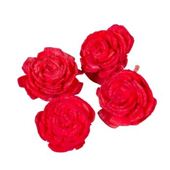 Ming boglárka piros 2cm 100db-os csomag