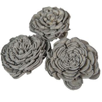 Ming boglárka szürke 4cm 50db-os csomag