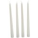 Metál sziluett gyertya 310 mm fehér 4db/csom (db ár)