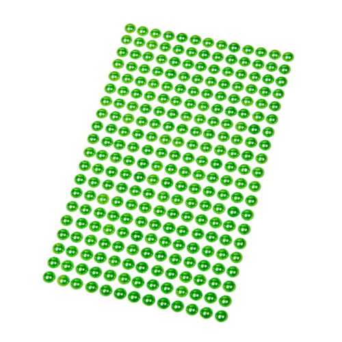 Matrica öntapadós gyönggyel világos zöld