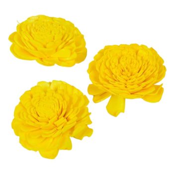 Ming boglárka sárga 6cm 25db-os