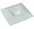 Műanyag tál négyzet alakú fehér M6x17x17cm