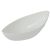 Műanyag tál ovális alacsony fehér  M7x31,5cm