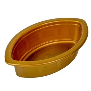 Műanyag nagy hajó arany 30x18x8cm 