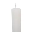 Rusztikus szálas gyertya fehér 27x225mm 2db/csom (db ár)