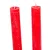 Rusztikus szálas gyertya piros 27x225mm 2db/csom (db ár)