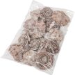 Cédrus rózsa zuzmarás fehér 5-7cm 17dkg/csom