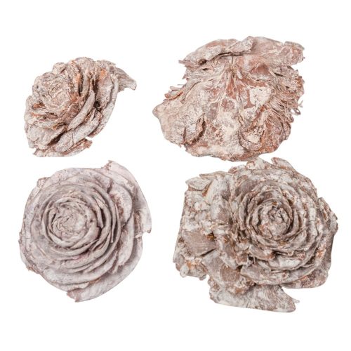 Cédrus rózsa falfestékes fehér 5-7cm 17dkg/csom