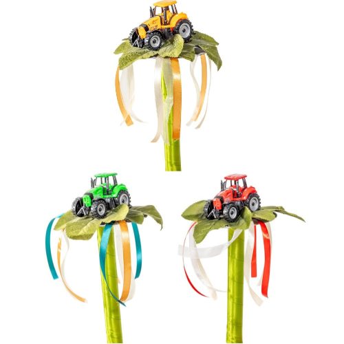 Ballagási csokor traktorral szalaggal 25cm