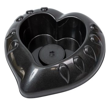 Műanyag szív grafit M8x27cm