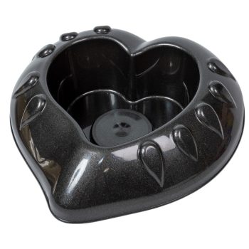 Műanyag szív grafit M6,5x23cm