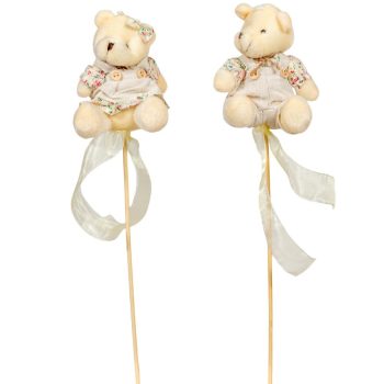 Pálcás ballagó betűző plüss maci