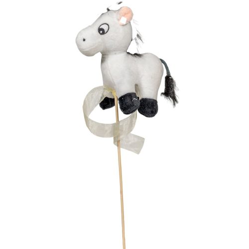 Pálcás ballagó betűző plüss  lovacska