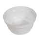 Műanyag nagy  tál  kerek fehér D20cm M10cm