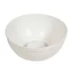 Műanyag nagy tál fehér D18cm M8cm