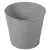 Bádog virágcserép szürke D17cm M15cm