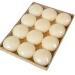 Mártott úszó gyertya 60x30 mm krém 12db/csom (db ár)