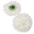 Krizantém virágfej krém D12cm 24db/csom