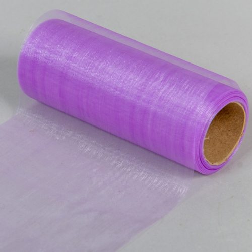Organza tekercs 140 lila 12cmx10m