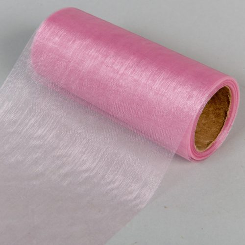 Organza tekercs 169 rózsaszín 12cmx10m