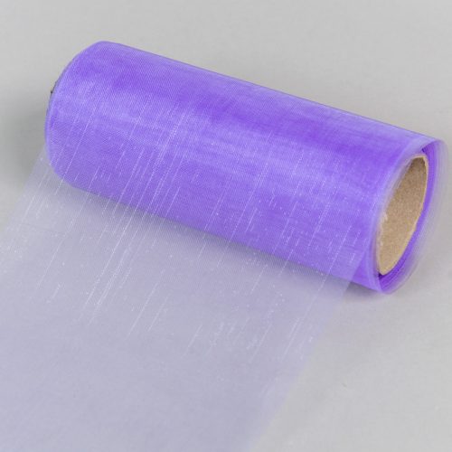 Organza tekercs 21 lila 12cmx10m