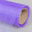 Organza tekercs 21 lila 12cmx10m
