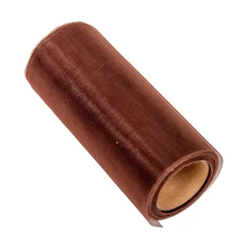 Organza tekercs 32 barna 12cmx10m