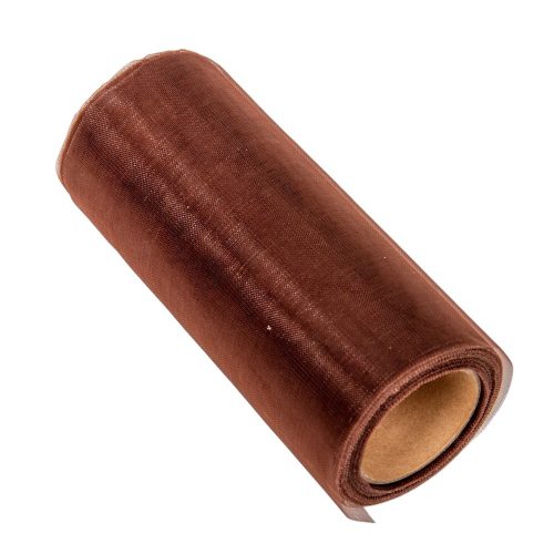 Organza tekercs 32 barna 12cmx10m