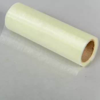 Organza tekercs 08 törtfehér 15cmx10m