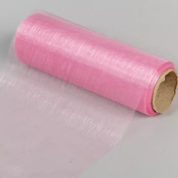 Organza tekercs 169 rózsaszín 15cmx10m
