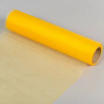 Organza tekercs 16 napsárga 23cmx10m